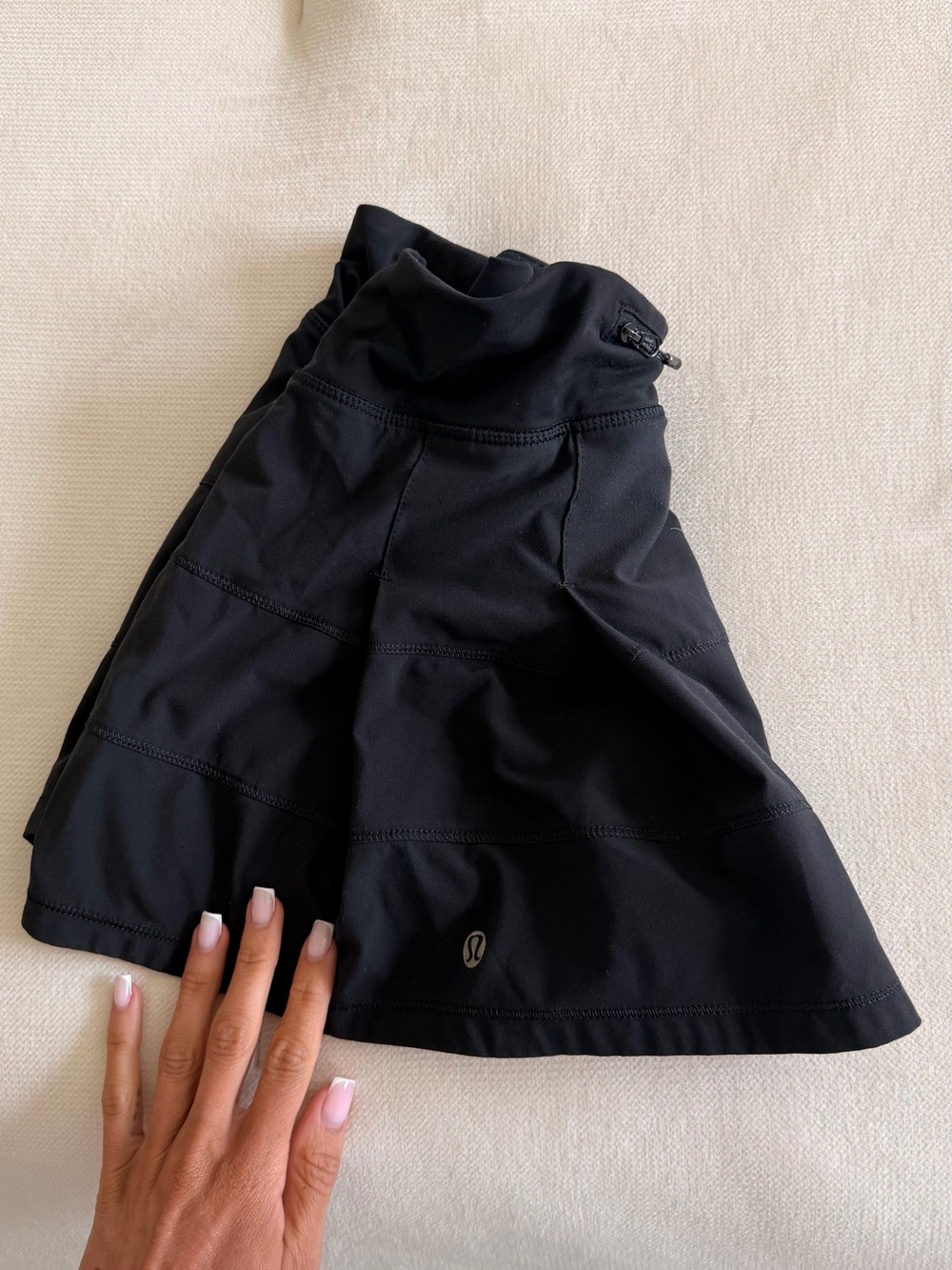 lululemon athletica Black Athletic Skirt mini